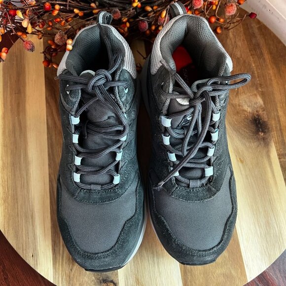 SKechers Women's Work Max Cushioning Arch Fit Slip Resistant Sz 6/36EU Charcoal - Picture 4 of 12